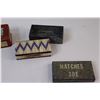 Image 3 : (3) Collectors Tins: Matches, Hornman's Tea, Misc.