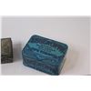Image 2 : (3) Collectors Tins: Matches, Tobacco, Tea