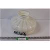 Image 1 : Vintage Glass Lamp Shade - 9"x6"