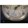 Image 2 : Sessions Clock Co. Mantle Clock w/Keys - (One Pillar Loose on Right hand Side) 16"x5"x10", Untested
