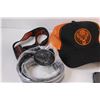 Image 3 : Jagermeister Lot: Lanyards, Baseball Hat, Shirt, Belt, (10) Light pin Clips, Wrist Sweat Bands