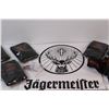 Image 2 : Jagermeister Lot: Lanyards, (4) Window Decals, Shirt, (7) Wrist Sweat Bands, Bottle Pourer