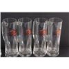 Image 3 : (8) Great Western Tall Beer Glasses