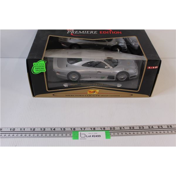 Mercedes CLK-GTR Die Cast Model Car 1:18 Scale