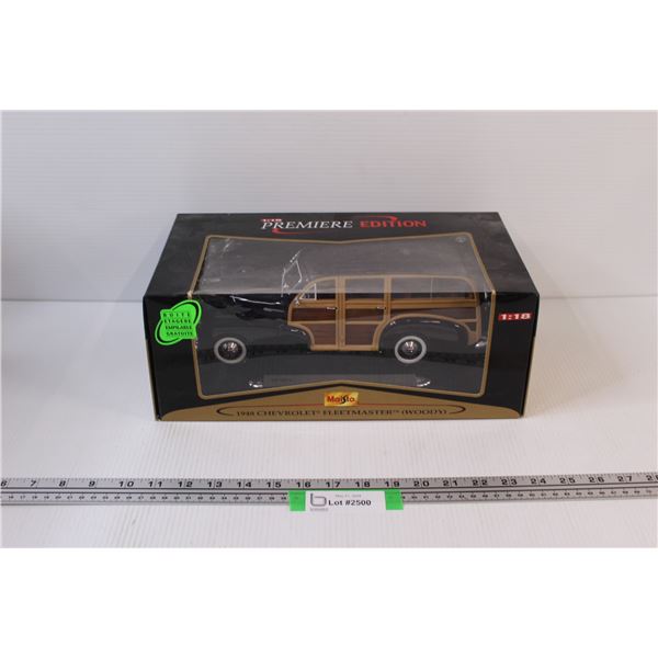 Chevy Fleetmaster 1948 (Woody) Die Cast Model Car 1:18 Scale