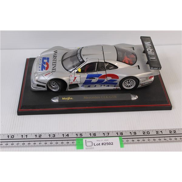 Mercedes CLK-GTR Die Cast Model Car 1:18 Scale