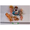 Image 1 : (6) Vintage Dolls - Various Sizes