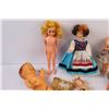 Image 3 : (6) Vintage Dolls - Various Sizes