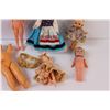 Image 4 : (6) Vintage Dolls - Various Sizes