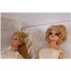 Image 2 : (2) Vintage Bride Barbies, (2) Vintage Dolls