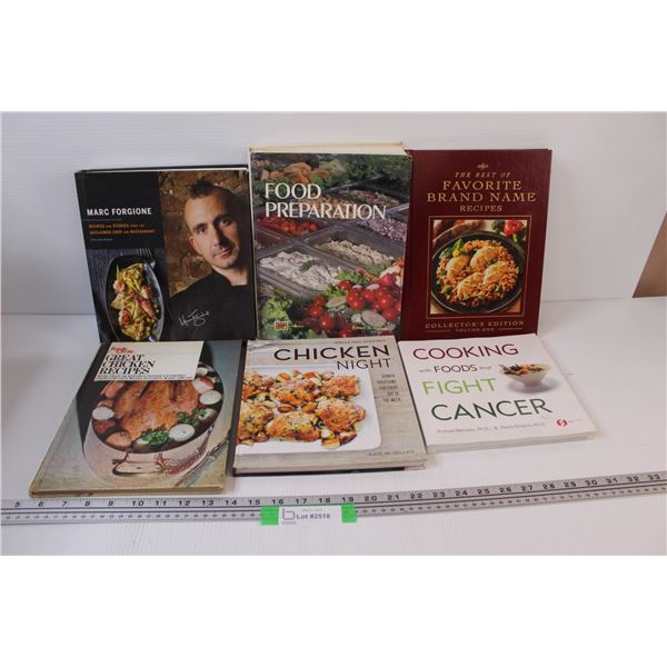 (6) Cookbook: Chicken, Food Prep, Misc.