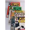 Image 2 : (10) Comic Books: (6) Conan The Barbarian, (4) Conan the King