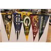 Image 1 : Sports Pennants: Colts, Seahawks, Packers, 49ers, Steelers
