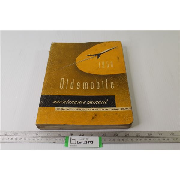 1956 Oldsmobile Maintenance Manual