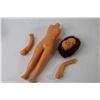 Image 6 : Hard Plastic Doll in Pieces w/Rolling Eyes - (2) Vintage Prints Renaissance Themed