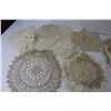 Image 3 : Assortment of Doilies & Cloth Ribbons