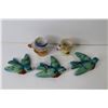 Image 7 : Vintage Egg Cups, Duck & Chick - (3) Chalk Ware Birds