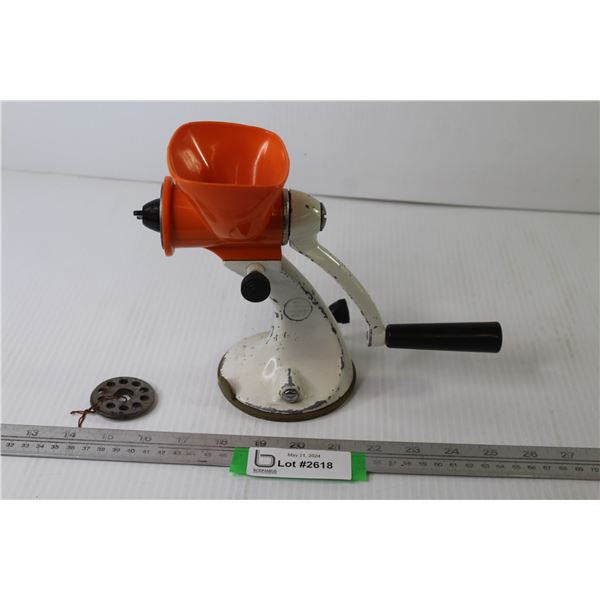 Vintage Metal & Plastic Grinder