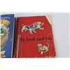 Image 2 : (3) Vintage Children's Books - Look & See - Button Soap - Heidi