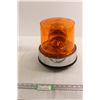 Image 1 : General Electric Rotating Orange Beacon Hand Spotlight - Untested