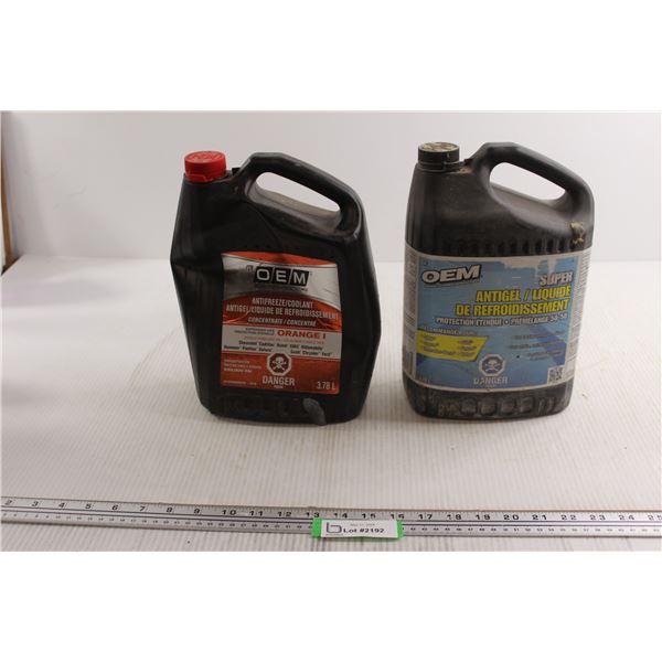 (2) Bottles OEM Antifreeze - Sealed