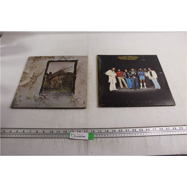 (2) Records - Lynyrd Skynyrd, Led Zeppelin