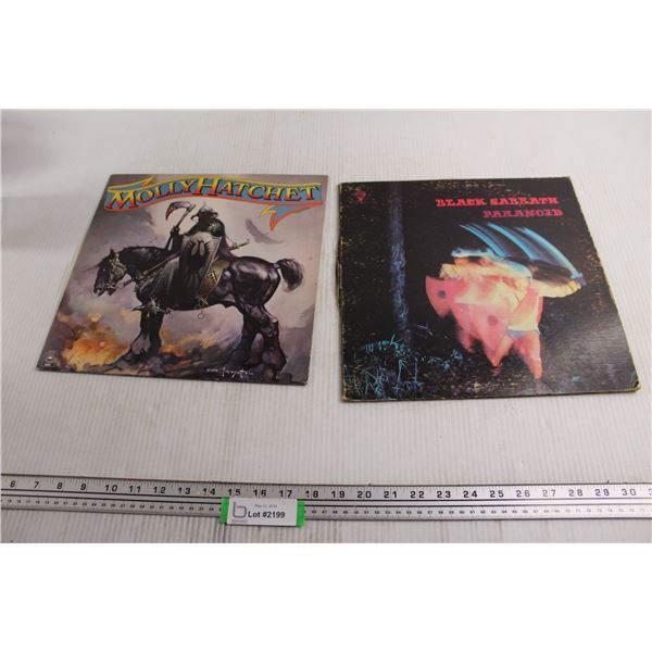 (2) Records - Molly Hatchet, Black Sabbath