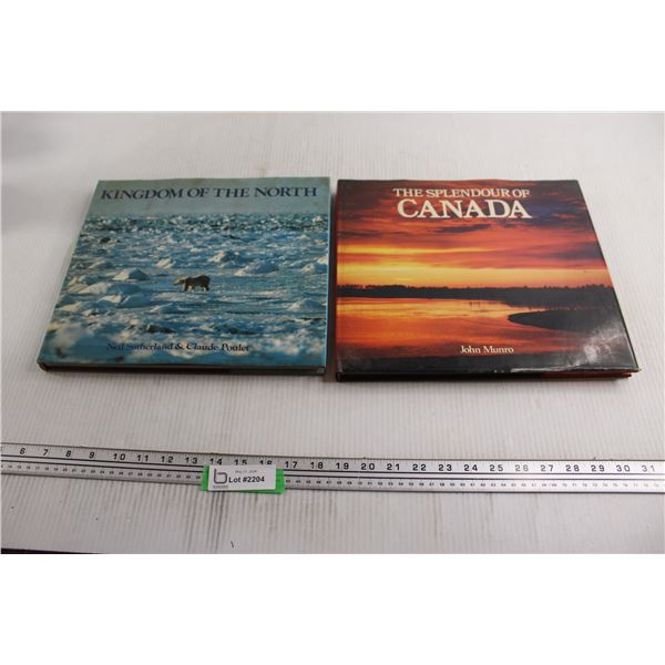 (2) Books - Kingdom of the North, The Splendour of Canada