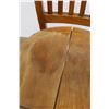 Image 2 : *Vintage Wooden Office Chair - Cracked Seat
