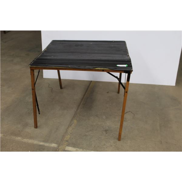 *Antique Wooden Folding Table