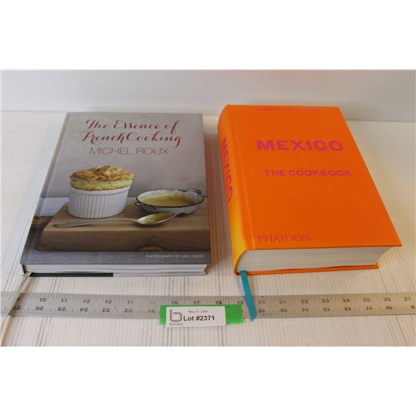 (2) Cookbooks: Mexico, French