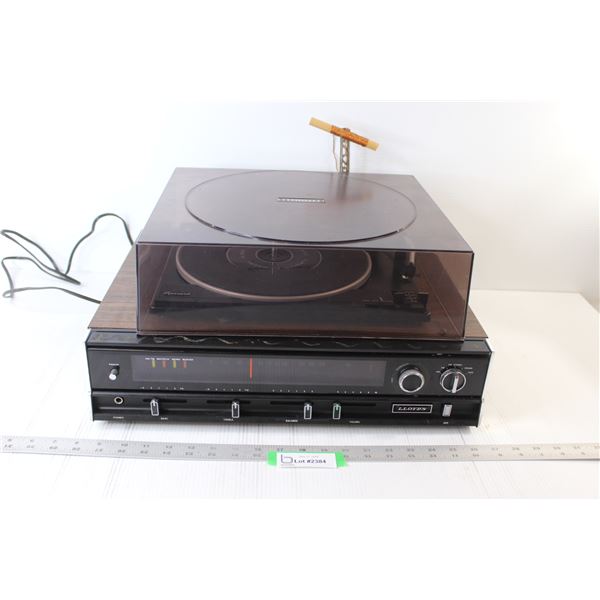 Lloyd's Vintage Record Player Garrard - Powers On, As Is