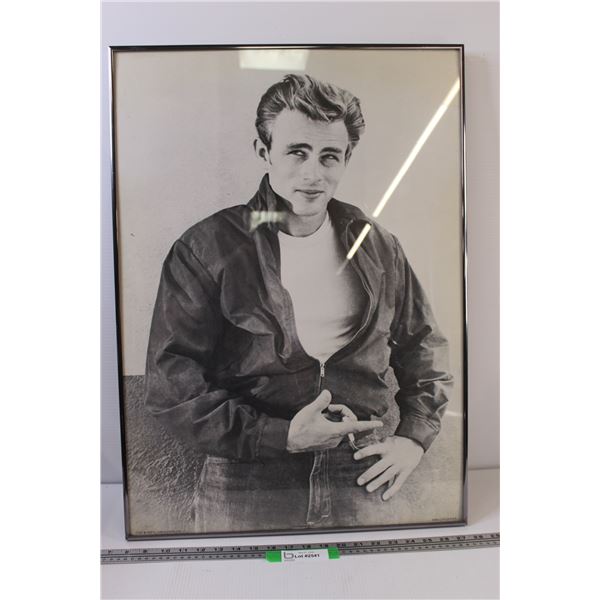 James Dean Print/Poster in Frame - 28.5"x 20"