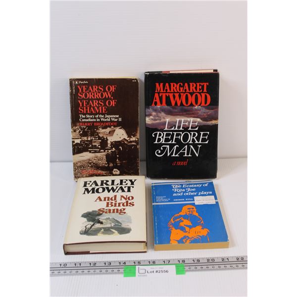 (4) Books: World War 2, Life Before Man, Misc.