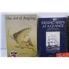 Image 2 : (5) Books: Angling, Ships, Twig Furniture, Badlands, Eagle & Raven