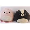 Image 1 : (2) Squishmallows - Squid & Skunk - 14" Wide - Some Wear