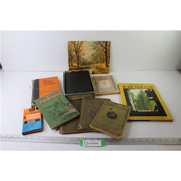 Gellman Print - Vintage Books - Childrens - Three Sisters - Jerusalem - Canadian Poetry - Bible