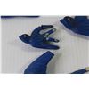 Image 4 : Flock of Wall Hanger Blue Birds - (plastic & clay)