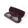 Image 3 : Vintage Wire Rim Glasses in Case - Vintage Razor