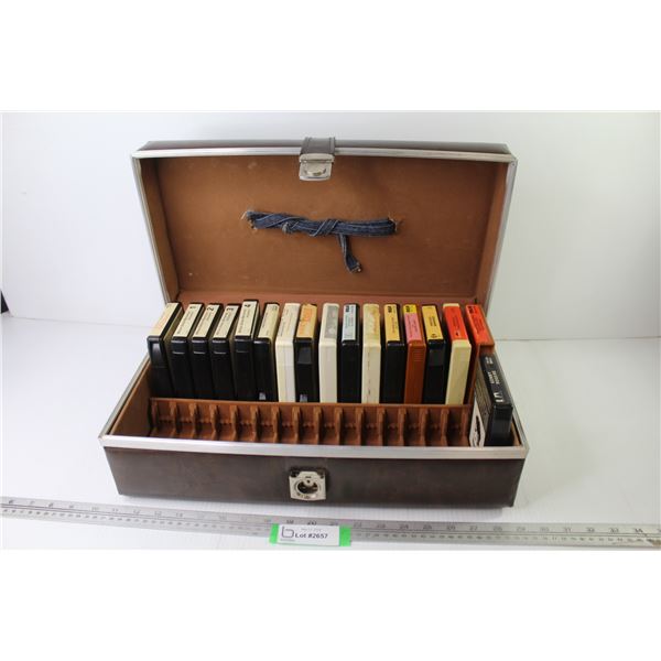 (17) 8 Tracks in Case - Million Dollar Memories - Christmas - Polkas - Amazing Grace