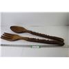 Image 1 : Wall Decor Wooden Spoon & Fork