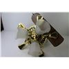 Image 4 : Ceiling Fan w/Light (5 blades - untested)