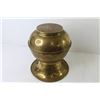Image 5 : Brass Union Pacific RR Spittoon (has dents & cracks)