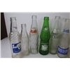 Image 3 : (11) Pop Bottles - SunCrest - Coca-Cola - Mountain Dew - Dr Pepper - Mission - Pepsi-Cola