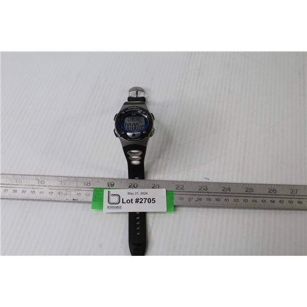 Iron Man Digital Watch w/Lap Counter & Heart Rate System (working)