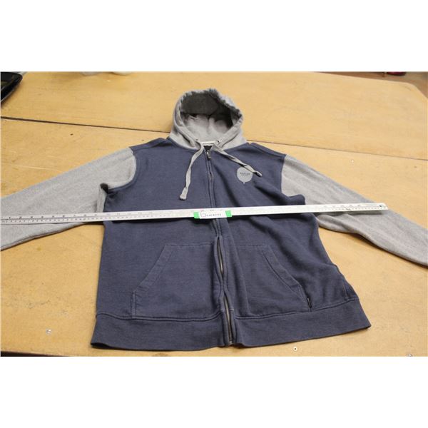 Burton Men's large Zip-up Hoodie - Mountain Dew ED.