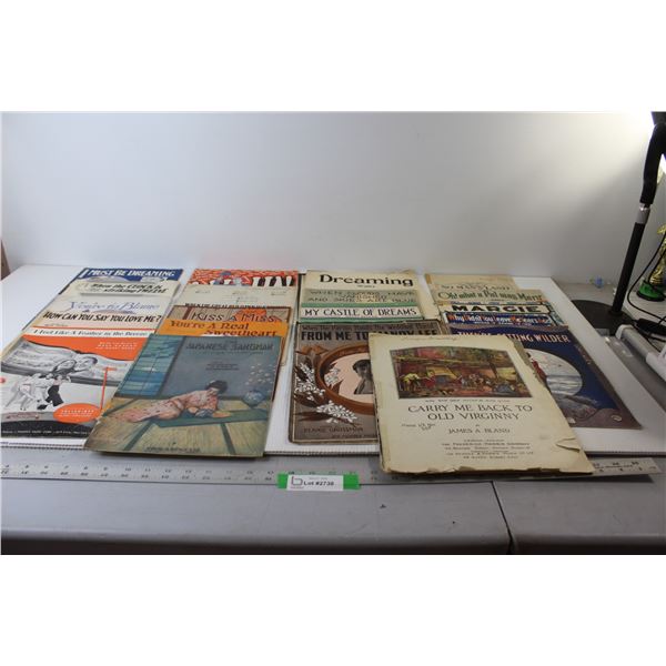 (20+) Playbill Music/Songs - Vintage