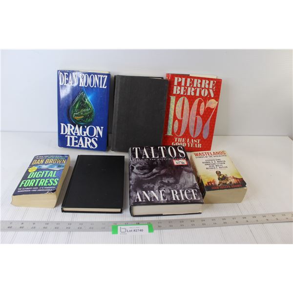 (7) Books: 1967, Dragon Tears, Taltos, misc.