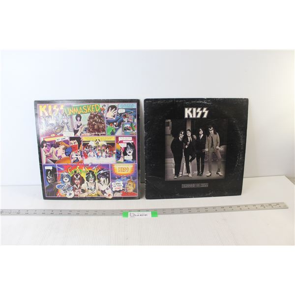 (2) Kiss Records: Dressed to Move, Unmasked