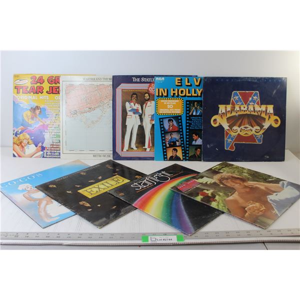 (9) Records: Alabama, Go-Go's, Elvis in Hollywood, Misc.